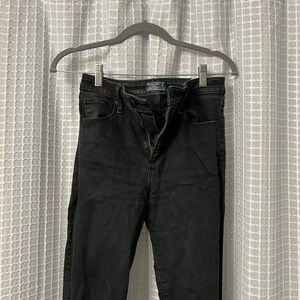 Abercrombie & Fitch Black High Rise Skinny Jean